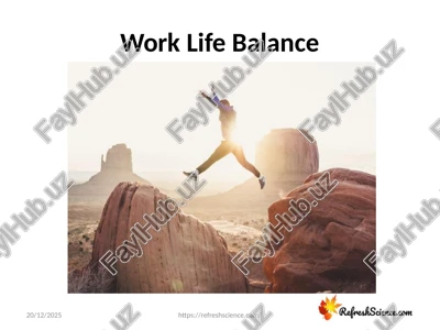 work life balance — PPTX