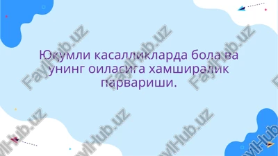 kasalliklarni oldini olish usullari tarixi — PPTX