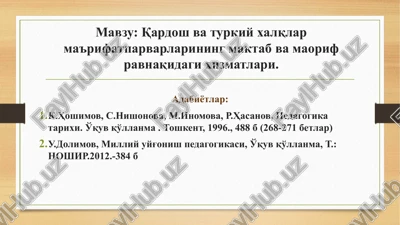 pedagogika tarixi — PPTX