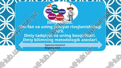 ilmiymetodning kelib chiqishi — PPTX