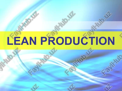 lean production — PPT