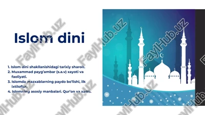 islom dini shakllanishidagi tarixiy sharoit — PDF