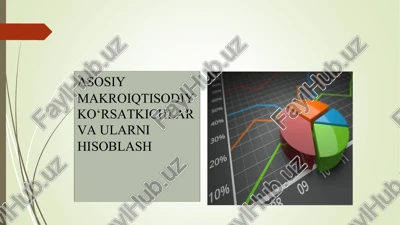 makroiqtisodiy ko'rsatkichlar — DOCX