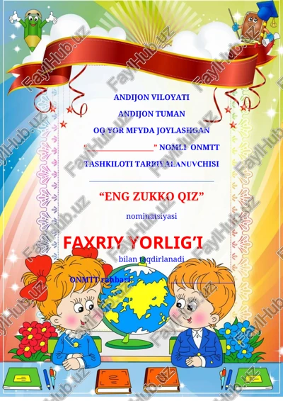 faxriy yorliq — DOCX