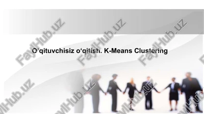 o‘qituvchisiz o‘qitish — PPTX