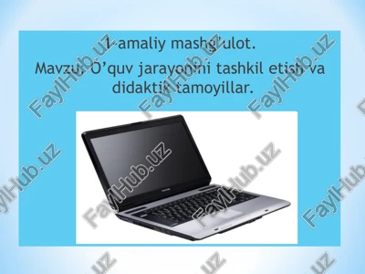 informatika va axborot texnologiyalari fanini o'qitish shakllari — PPT