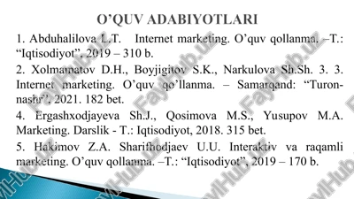 raqamli iqtisodiyot tushunchasi, uni rivojlantirish modellari hamda raqamli iqtisodiyotda ilg`or texnologiyalarning o`rni — PPT