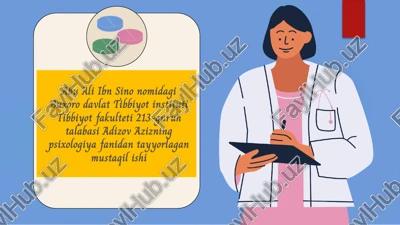 temperament va mutaxassislik o'rtasidagi bog'lanishlar — PPTX