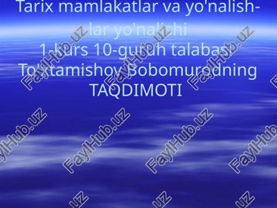 mezolit davri — PPTX