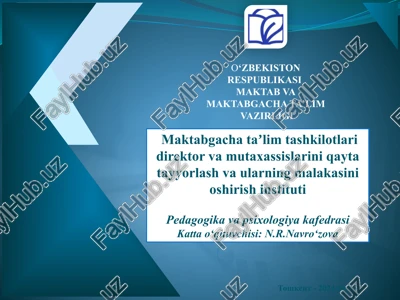 mtt dapsixologning baholash va diagnostika hujjatlari — PPTX