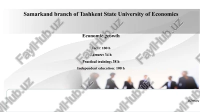 economic growth — PPTX