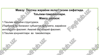 ta'lim-tamoyillari — PPTX