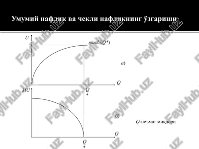 umumiy naflik va chekli naflikning o'zgarishi — PPTX