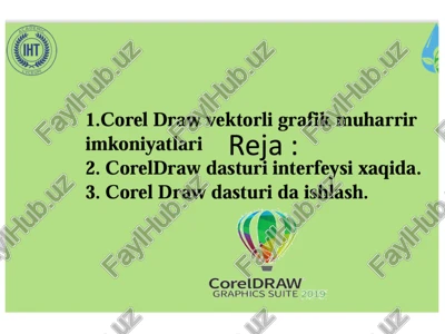 corel draw graphics suite 2019 — PPTX