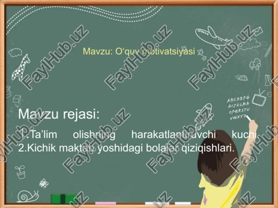 o‘quvmotivatsiyasi — PPTX