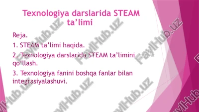 steam ta’limi — PPTX