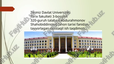 xvii-xix asrlarda yaponiyada davlat tuzimi — PPTX