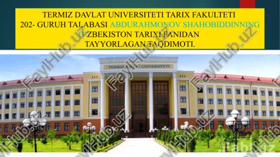qo`qon xonligi mansablari — PPTX