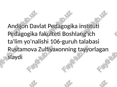 boshlang'ich sinfda sintaksisga oid materiallar — PPTX