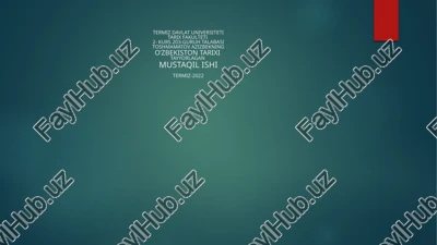 buxoroamirligidagimang`itlar — PPTX