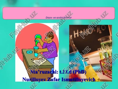 diazo- va azobirikmalar — PPT
