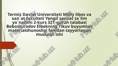 tolaoqsil materiallari tuzilishi va xususiyatlari — PPTX