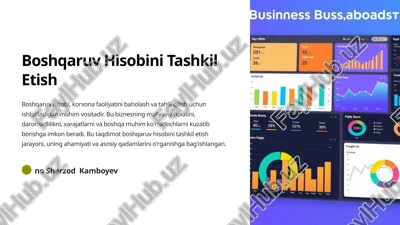boshqaruv hisobini tashkil etish — PPTX