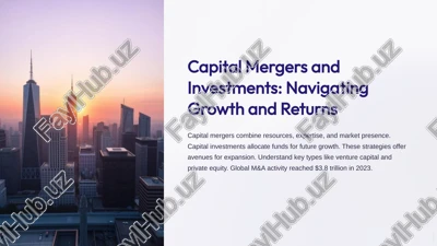strategic rationale for capital mergers — PPTX