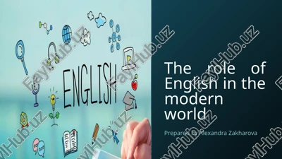 the role of english in the modern world — PPTX