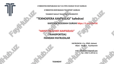 elektromagnitmaydon va nurlanishdan himoyalanish — PPTX