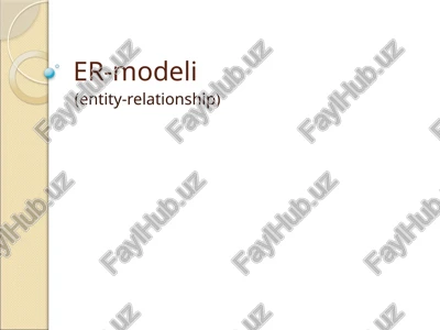 er-modeli — PPTX