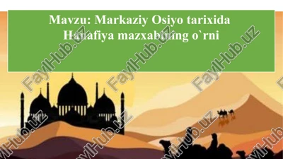 hanafiyamazxabiningo`rni — PPTX