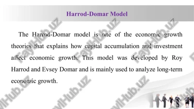 harrod-domar model — PPTX