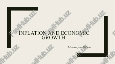 inflation and economic growth — PPTX