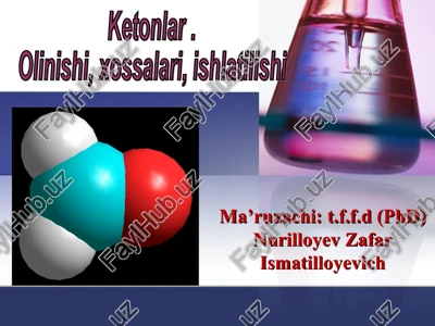 ketonlar — PPT