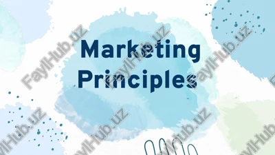 marketing principles — PPTX