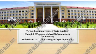 xivaxonligi dakengash (devon) tarkibi — PPTX