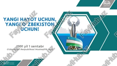 o‘zbekiston mustagilligi kuni — PPTX