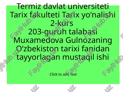 qoʻqonxonligi daharbiyun von va mansablar — PPTX