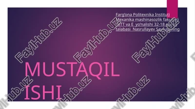 atkning ishlab chiqarish dasturi — PPTX