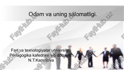 odam anatomiyasi — PPTX