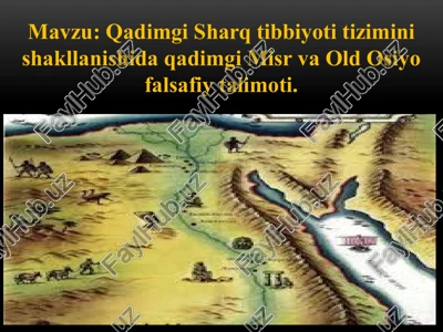 qadimgi misr tabiblari — PPTX