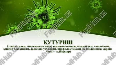 quturish(gidrofobiya) — PPTX
