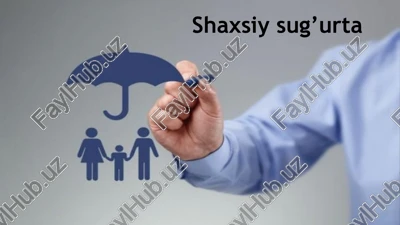 shaxsiysug’urta — PPTX