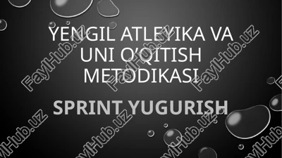yengilatleyikavaunio’qitishmetodikasi — PPTX