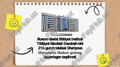 oilada bola tarbiyasi toifalari va oqibatlari — PPTX