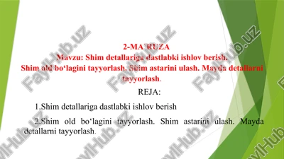 shim modellari — PPTX