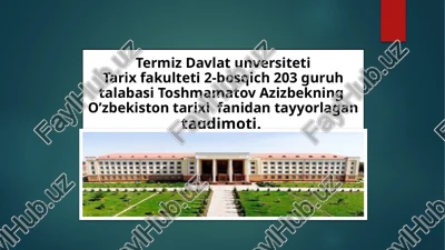 qo’qonxonligida mirza ahmadning faoliyati — PPTX