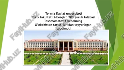 qo’qon xonligidagi diniy unvon va mansablar — PPTX