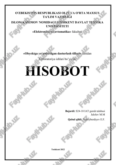 pythonda matematik amallar bilan ishlash — DOCX